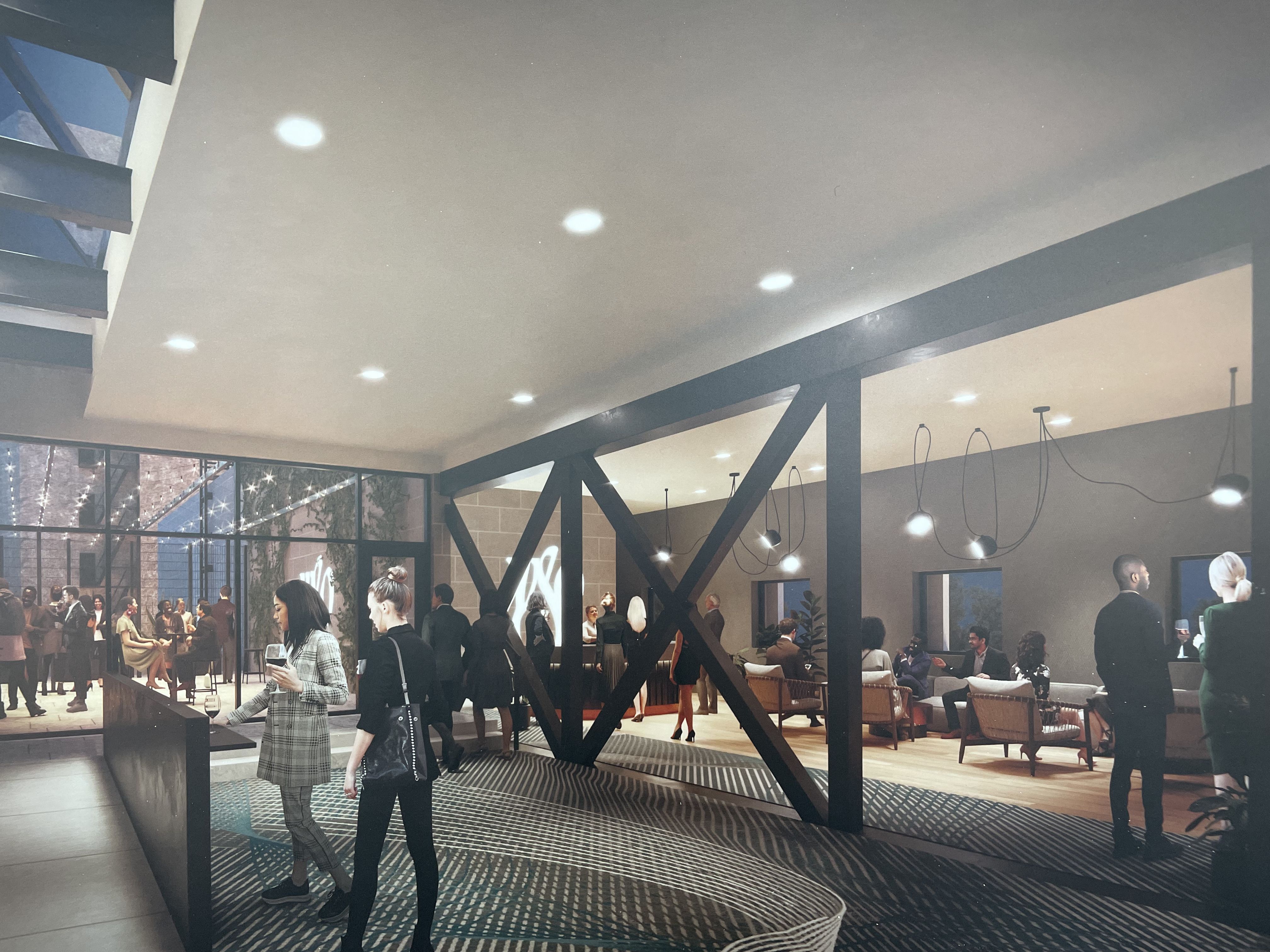 Renderings of the revitalized Pantages Theatre by Number 10 Architectural Group. (Nolan Kehler/PNN)